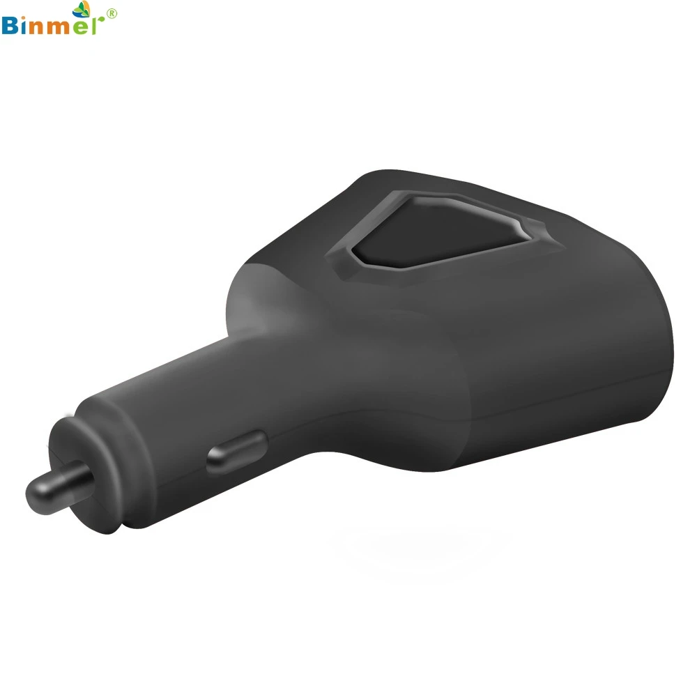Binmer автомобильное зарядное устройство с двумя usb точечными дымоотверстиями для