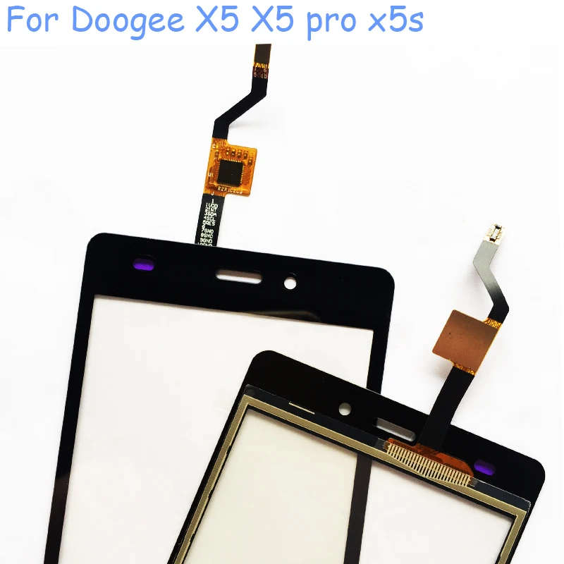 5 дюймов touch Экран Сенсор Для Doogee X5 Сенсорный экран планшета спереди Стекло Панель