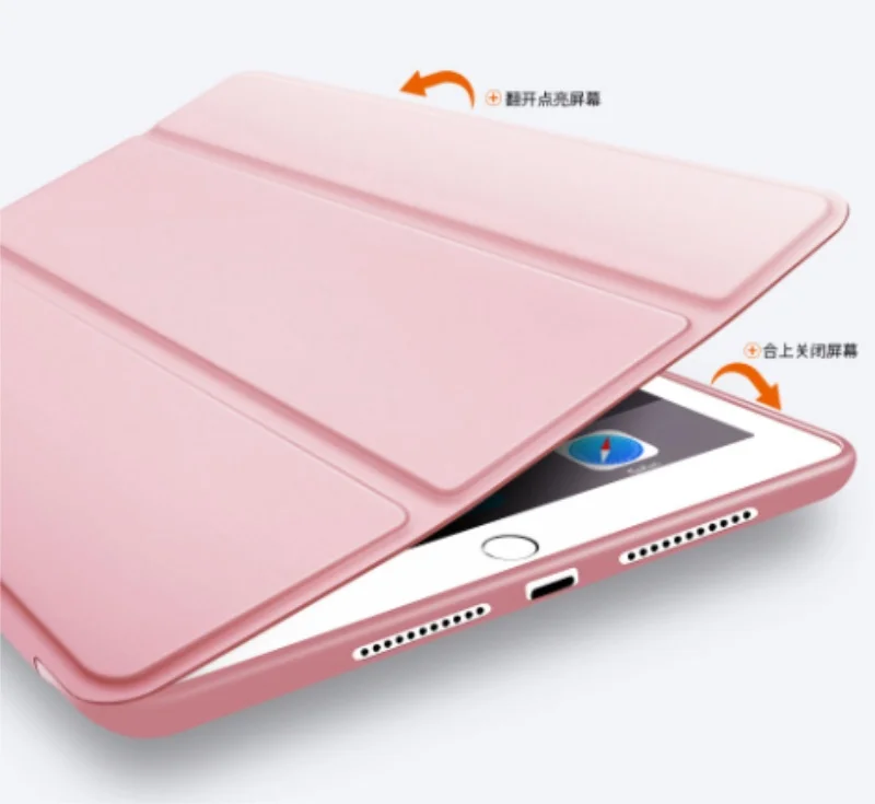 Чехол для iPad 9 7 2017 GOLP из искусственной кожи волшебный умный чехол Мягкий защитный