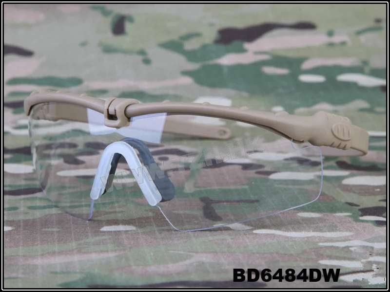 White Lens DE Тактический M Frame 2,0 Strike Eyewear армейские очки для стрельбы для спортивные солнцезащитный очки для мужчин для Wargame PE Lens Вечерние - Цвет: White Lens DE