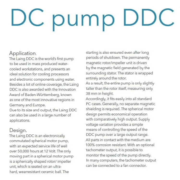 LOWARA DRIVEDDC-32, 12 В DDC 3,2 насосы, насос системы водяного охлаждения курган резервуар курган водяного охлаждения