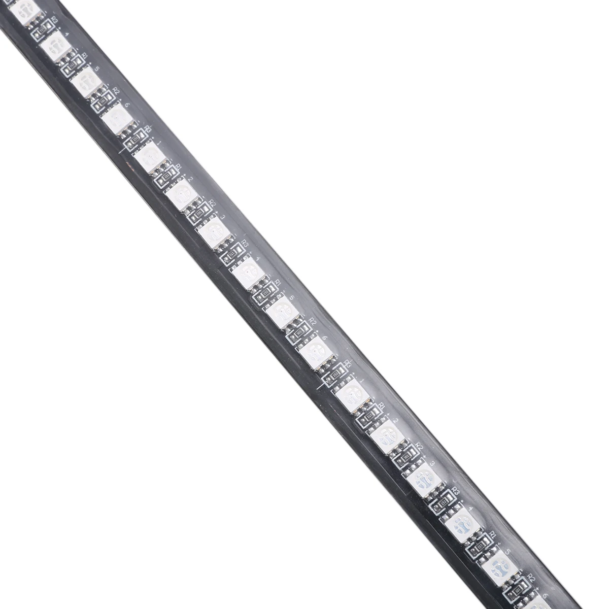 1 комплект Автомобильный светильник Knight Rider 56 см 48LED RGB Автомобильный сканер Knight Rider стробоскопический светильник+ беспроводной пульт дистанционного управления