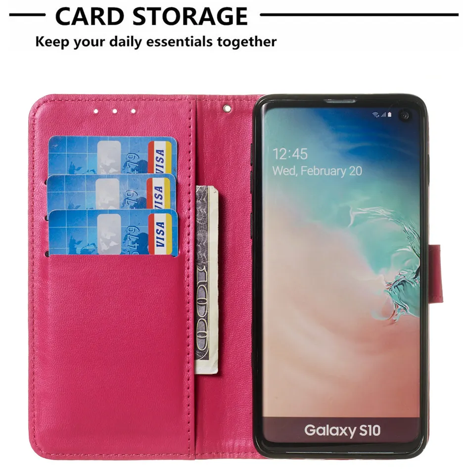Роскошные тонкие Цвет чехол для samsung Galaxy j6 j4 j2 Core j3 j5 j7 A6 A8 плюс A7 j8 кожаный чехол Фирменная Новинка DP01D