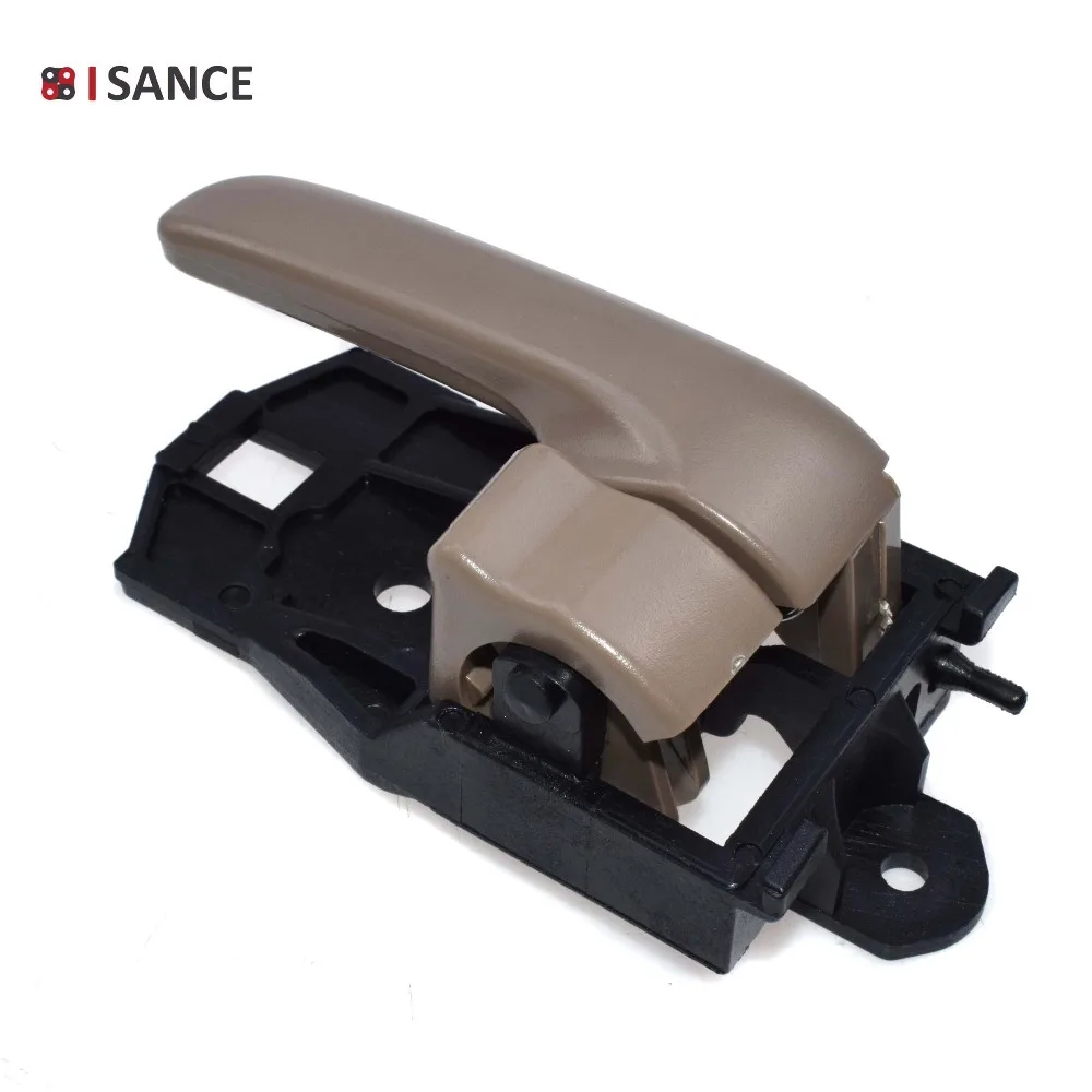 ISANCE внутренняя дверная ручка Tan Левая Правая FL FR RL RR для Toyota Camry 1997 1998 1999 2000 2001 69206-AA010 69205-AA010