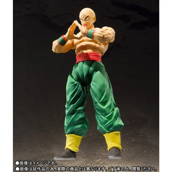 Экшн фигурка из аниме Жемчуг дракона Z Tien Shinhan & Chiaotzu подвижная ПВХ Коллекционная