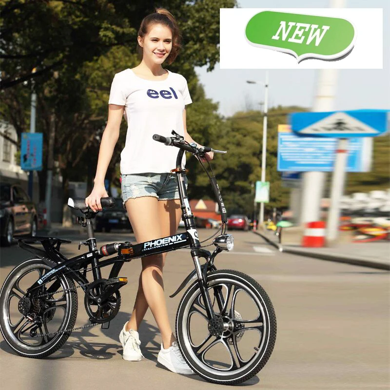 Высокое качество 16/20 дюймов 6 скоростей студенческий складной велосипед bicicleta для