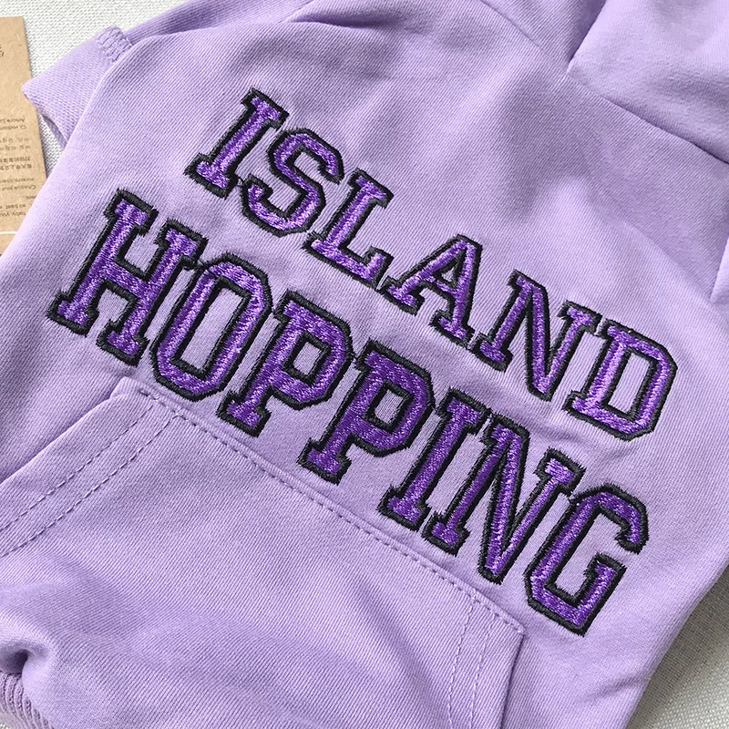 Embroidery Family Clothes For Dog Small Big Large Coat Jacket Hoodie Women Shirt Pajamas Clothing | Дом и сад
