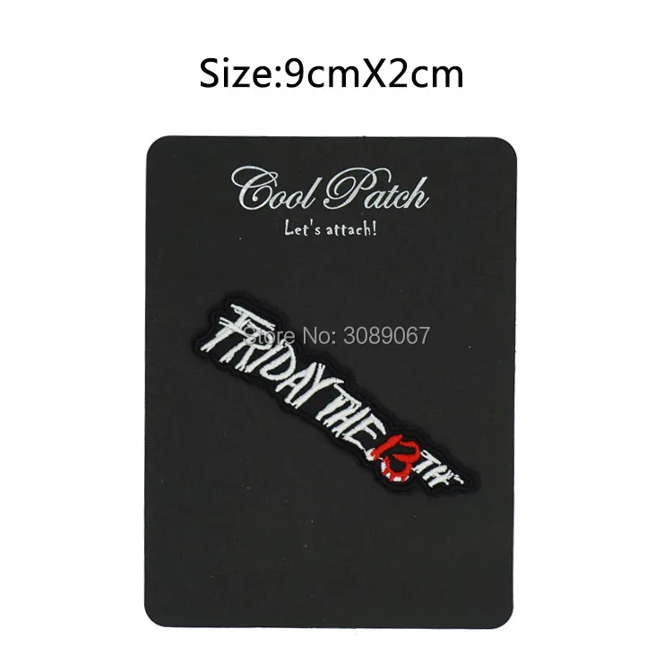 4 &quotПятница 13th ужас ТВ серии фильмов костюм с аппликацией и вышивкой