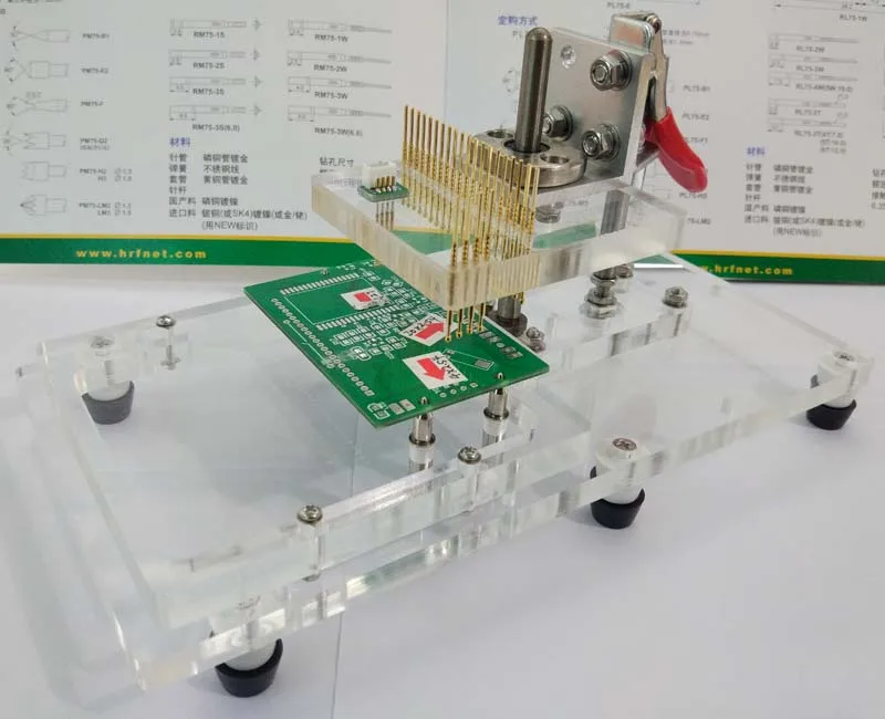 Быстрый зажим JTAG для крепления и печатной платы терминальная испытательная