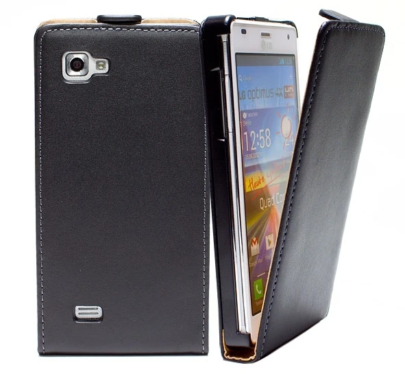 Чехол-книжка из натуральной кожи для LG Optimus 4X HD P880 | Мобильные телефоны и
