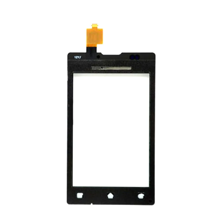 Черный дигитайзер сенсорный экран стекло для Sony Xperia E C1505 C1604 C1504|screen printing on glass|screen