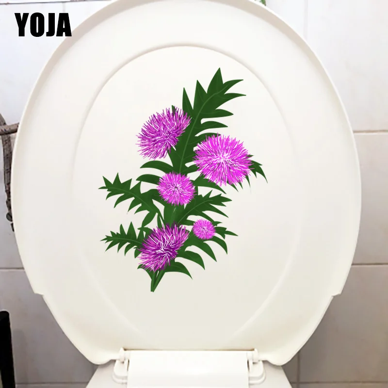 YOJA 18 5*24 6 см фиолетовый цветок растение модный Настенный декор для спальни