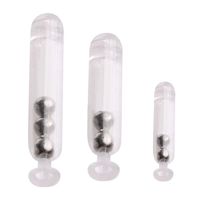 10pcs Worm Jig Fishing Lure Baits Rattles Insert Tube Shake Attract Fly 27/21/15mm | Спорт и развлечения