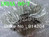 

50PCS 1N34A DO-7 1N34 DO-35 POINT CONTACT GERMANIUM DIODE