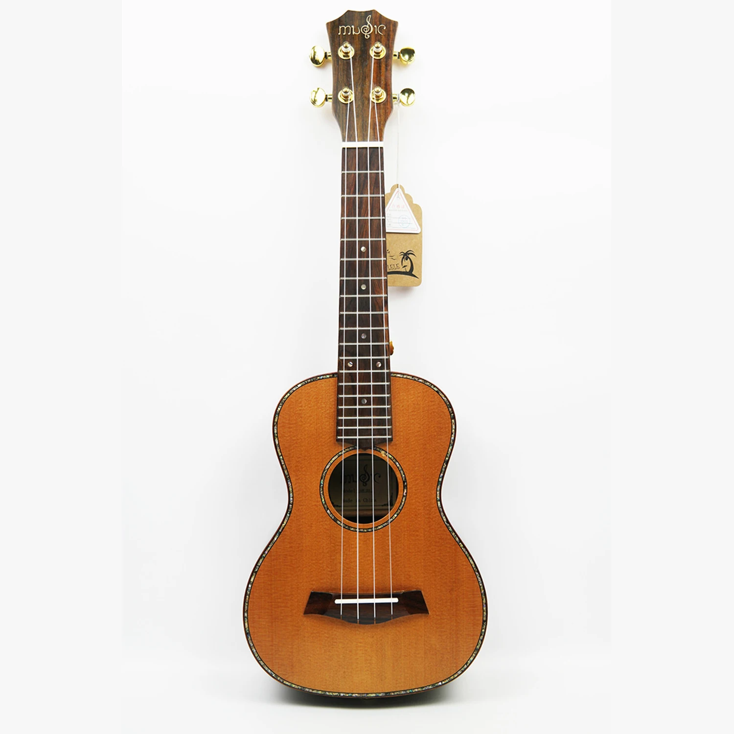 26 &quottenor Rosewood красная сосновая твердая деревянная Гавайская гитара 4 струны