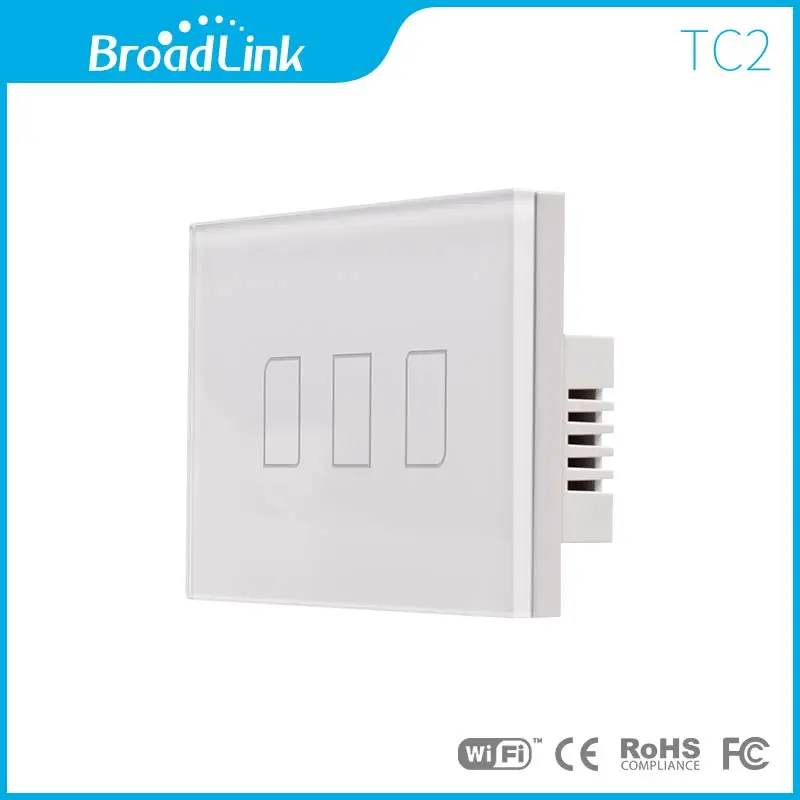 Broadlink TC2 дистанционный переключатель освещения 1 2 3 банды США Стандартный пульт