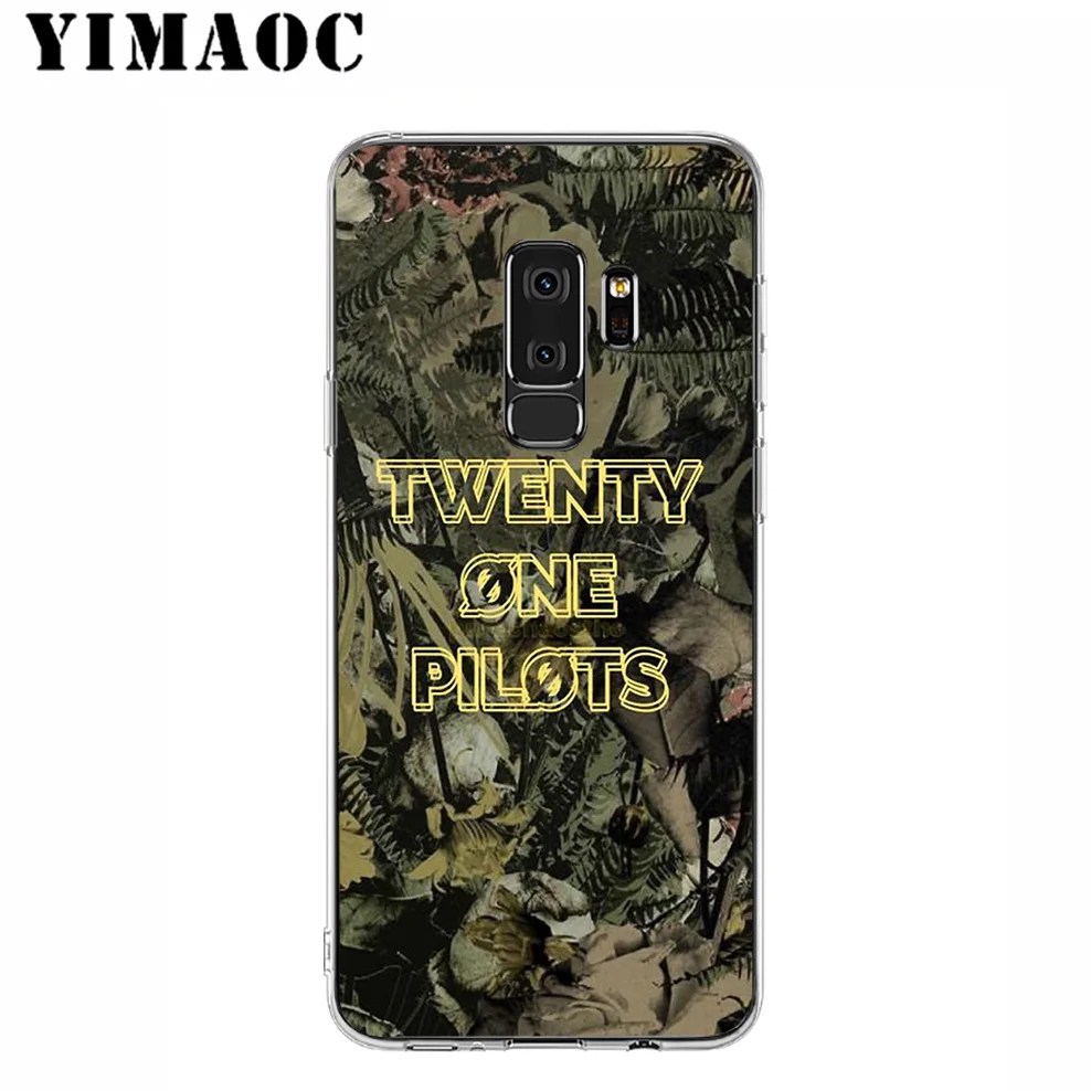 Yimaoc Twenty One Pilots мягкий силиконовый чехол для телефона samsung Galaxy S10 S10E S9 S8 плюс S7 S6 Край