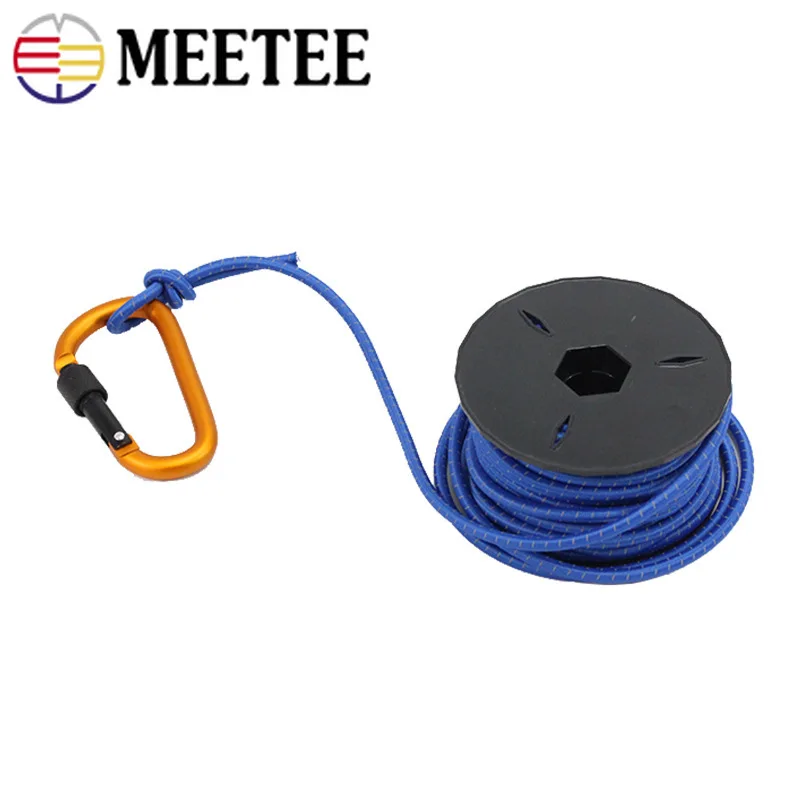 10Meters 4mm Eco -Friendly Round Elastic Cord Stretch String Bands Rope Outdoor Sports Bag Storage | Дом и сад