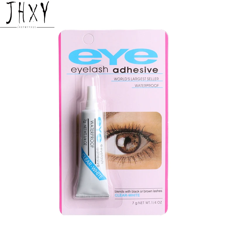 1Pcs Eyelash Glue Extension Agent Anti-Sensitive Hypoallergenic Cosmetics Mink Eyelashes Makeup Tool White and Black 7g |