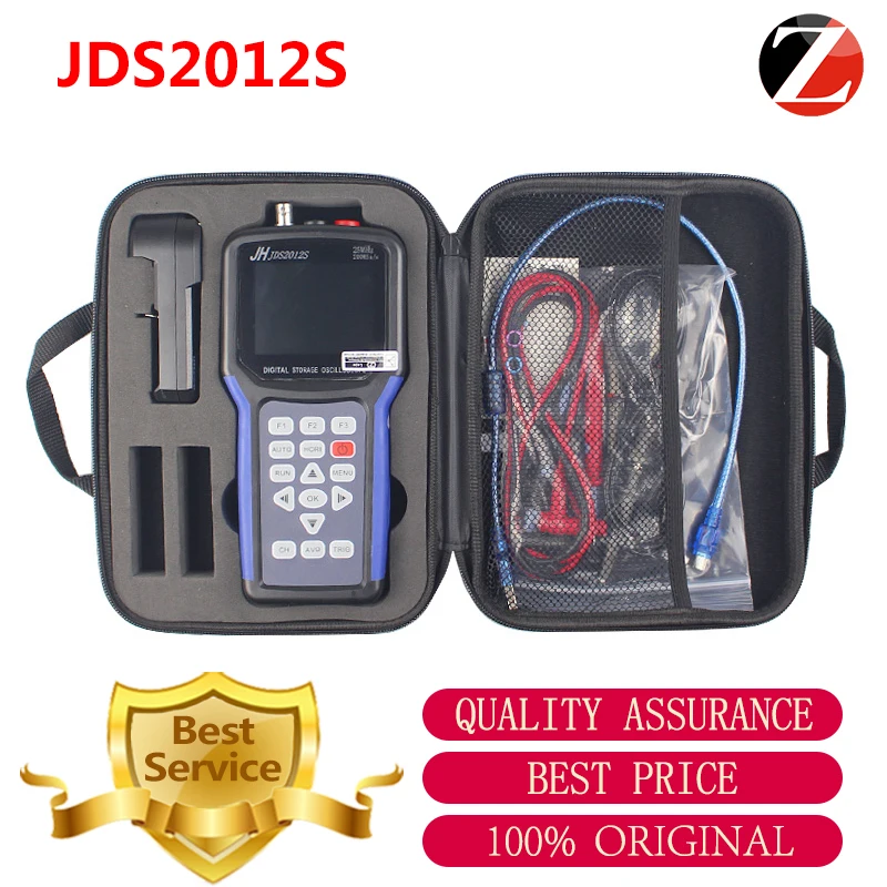 Оригинальный портативный цифровой осциллограф Jinhan JDS2012S 1-канальный мультиметр