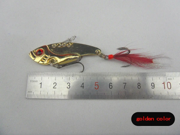 Новинка 2017 года Блесен Блёстки Металл Рыбалка Жесткий Вертушки приманки VIB джиг