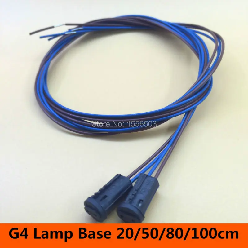 5 шт. цоколь цоколя лампы G4 12 В хрустальная лампа галогенные люстры держатель