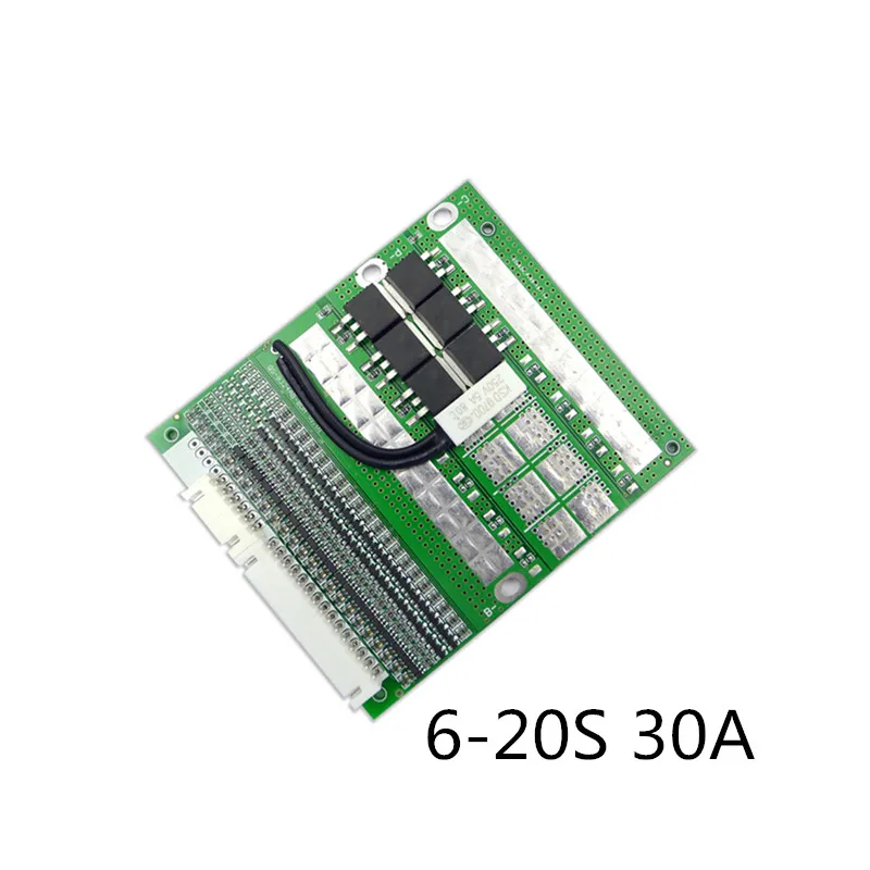3 7 V/3 2 V 6 S/7 S/10 S/13 S/20 S/6 20 S 30A BMS/Защитная панель литий ионного аккумулятора/Защитная