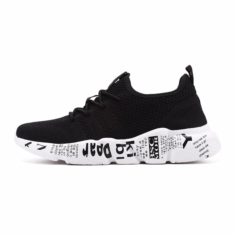 2019 Breathable Summer Shoes Men Casual Fashion Mesh Slip On Lightweight Sport Large Size Black 47 | Обувь