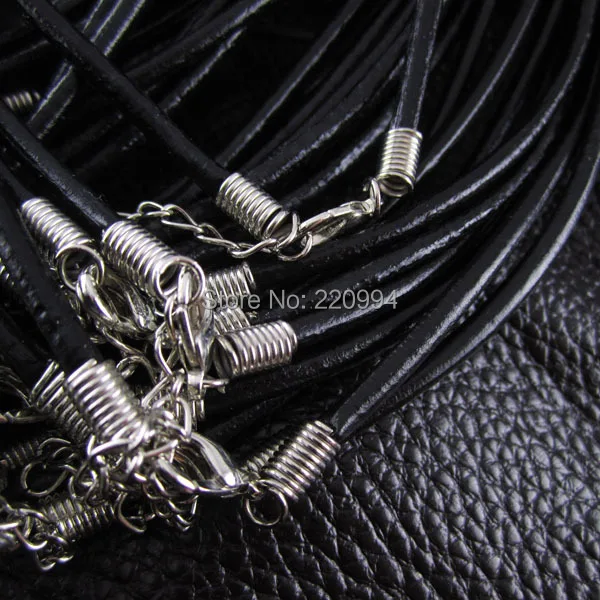 Золотистое Ожерелье из кожи с красным карабином Святого Бенедикта|necklace leather|leather