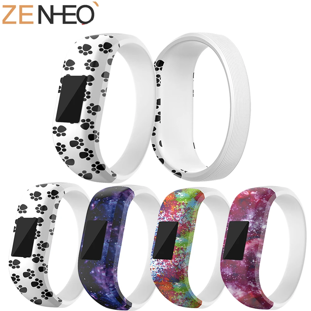 Спортивный силиконовый ремешок для наручных часов Garmin VivoFit JR браслет