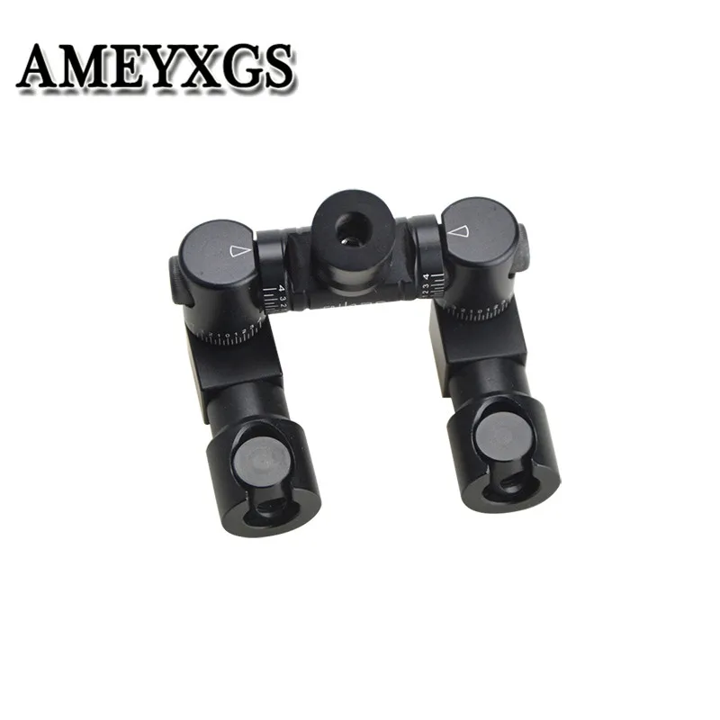 

Archery Double Side V-Bar Quick Disconnect Mount Adjustable Bow Rod Stabilizer For Outdoor Hunting Shooting Archery Accessories