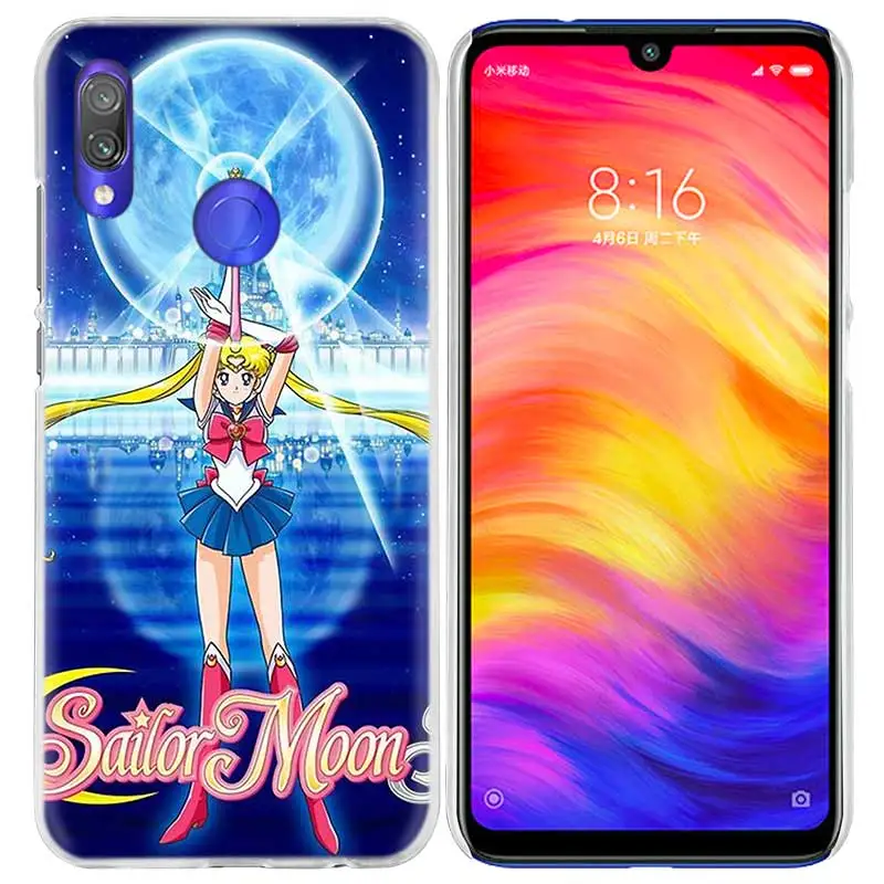 10 Чехол для телефона Sailor Moon Kawai для Xiao mi Red mi Go Note 7 6 6A Pro S2 5 5A 4X mi A1 A2 9 mi x 3 5G 8 lite Play F1 - Цвет: 10