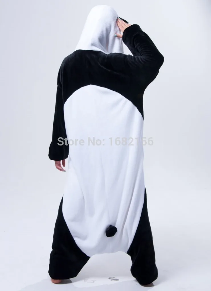 Кигуруми для взрослых Kungfu панда Onesie фланелевая мультяшная пижама в виде костюм