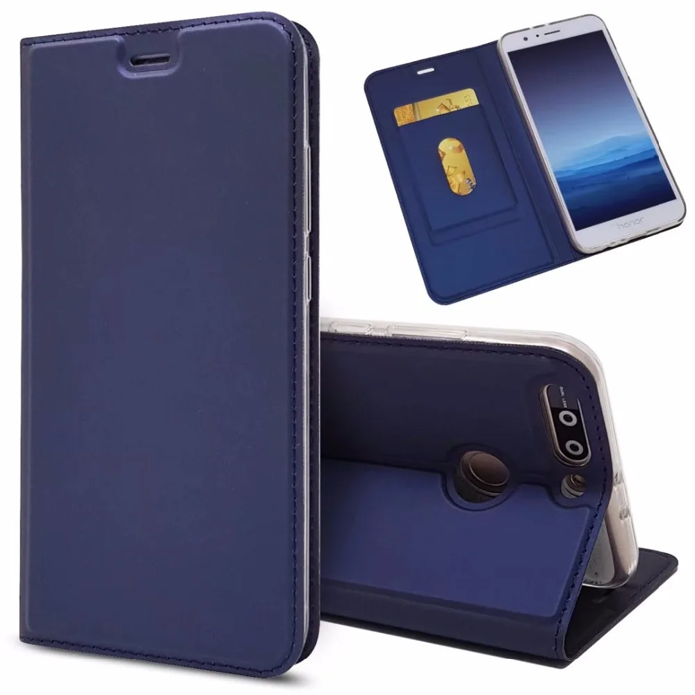 For Huawei Honor 8 pro & V9 Wallet Leather Case Magnetic Book Stand Card Protective Shell Phone Cover | Мобильные телефоны и