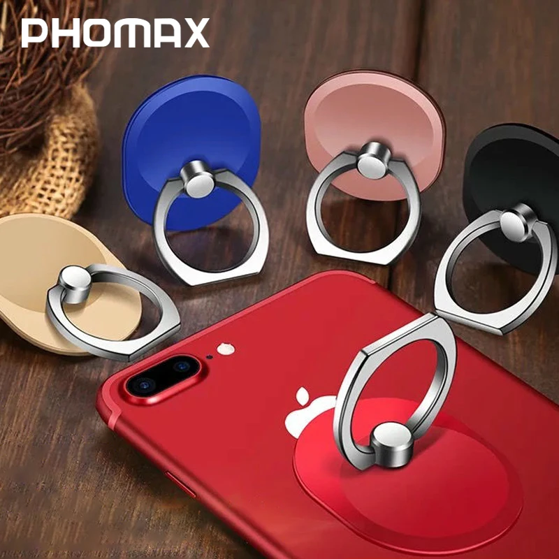 Тонкое и Легкое крепление PHOMAX на 360 градусов для iPhone x 9 8 Xiaomi Samsung S9 Huawei все модели