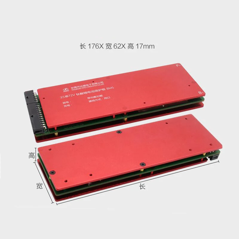BMS аккумулятор лто 5S 10S 15S 20S 25S 30S 35S 100A для 12V 24V 36V 48V 60V 72V 84V Yinlong литиевый титановый