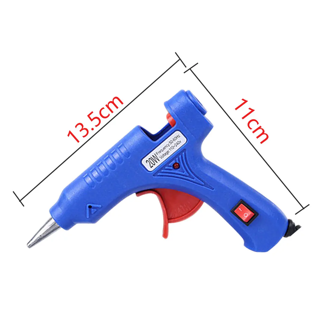 20W горячего расплава клея пушка с клеевым стержнем промышленный мини Пистолеты