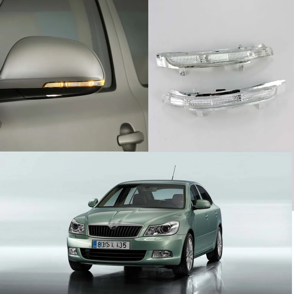 Светодиодный светильник для зеркала Skoda Octavia A5 A6 2009 2010 2011 2012 2013 Стайлинг