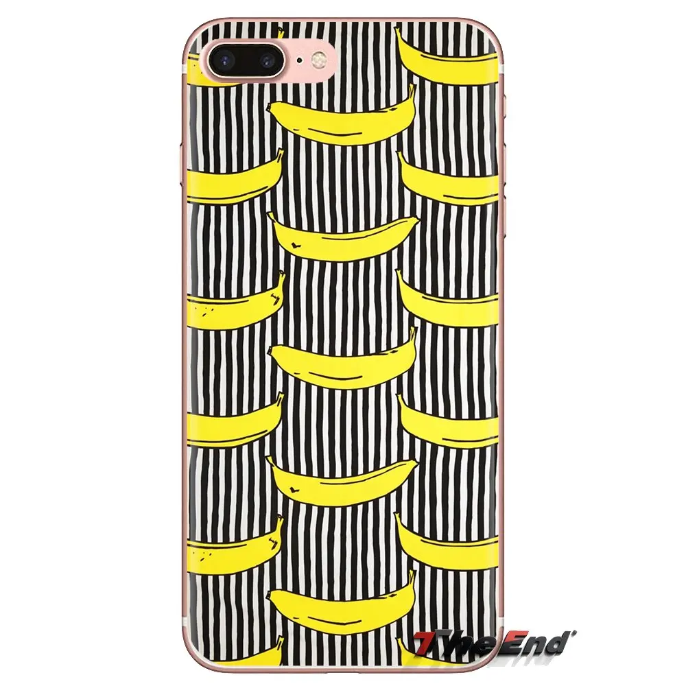 Мягкий чехол узор в виде банановых листьев тропические листья фрукты для Xiaomi Mi4 Mi5