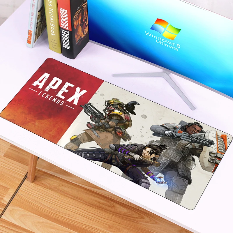 FFFAS 70x30 см большой XL Apex Legends игровой коврик для мыши резиновый ноутбука Lockedge Коврик
