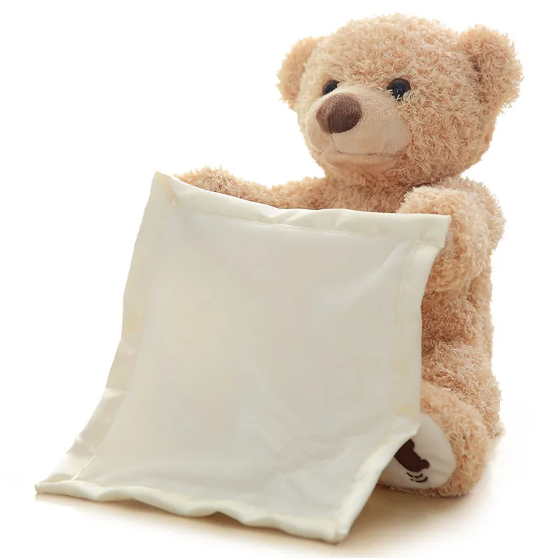 Cute 30cm Baby Singing Bear Plush Toy Talking Stuffed Lovely Children's Early Educational Pillow | Игрушки и хобби