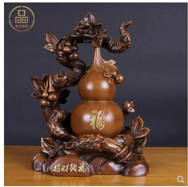 

Gourd furnishing living room wine cabinet TV cabinet decoration room lives in Mascot birthday adornment TV statue sculpture