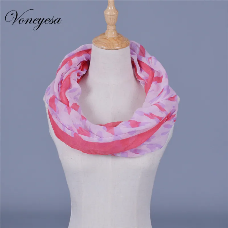 Для женщин летние леопардовым принтом Бесконечность Шарфы для kid'snood кольцо