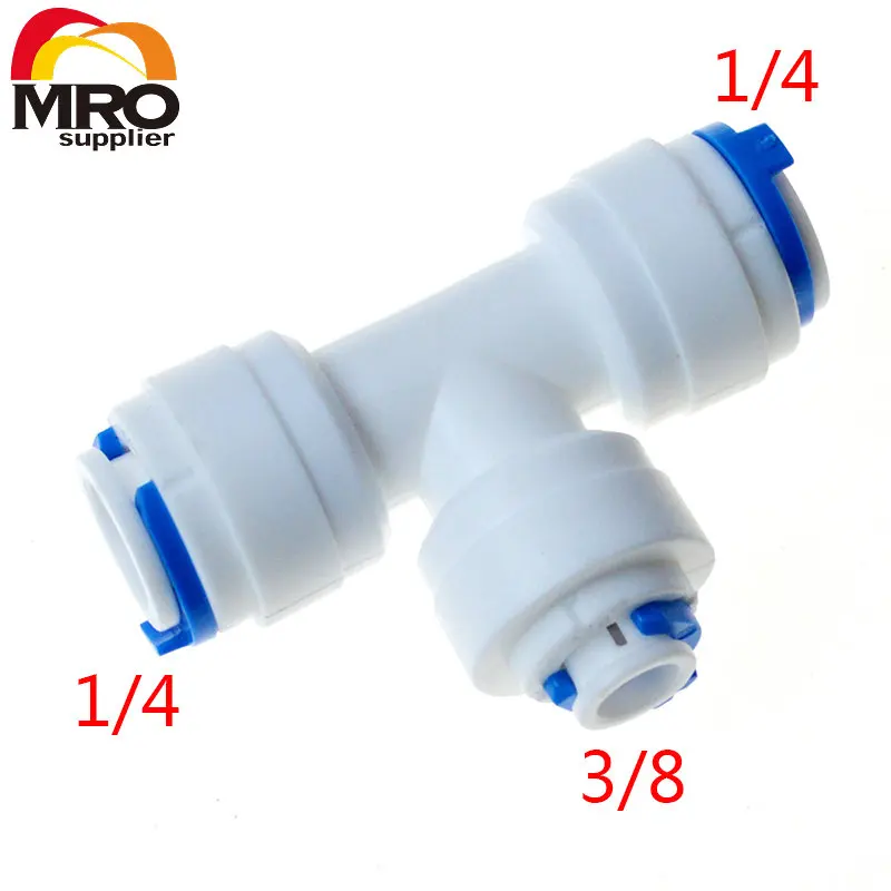 Сплиттер с трубкой внешнего диаметра 1/4 дюйма 3/8 дюйма|connector fittings|ro water connectorst tube |