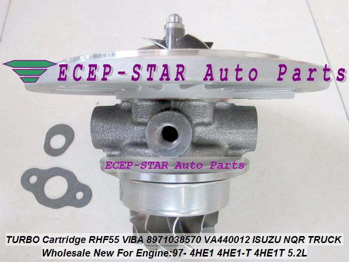 Бесплатная доставка Турбокомпрессор CHRA RHF55 VC440012 VB440012 8971038570 8971038571 Для ISUZU NQR