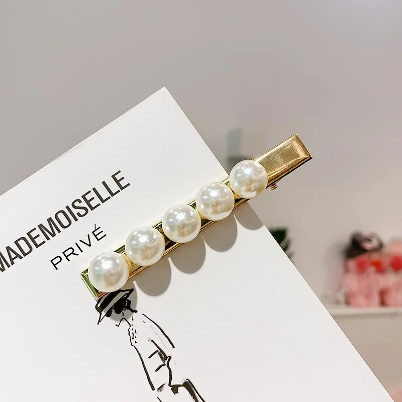 1 шт. Ins, новинка, милые разноцветные акриловые шарики для женщин и девушек, золотые заколки для волос, повязка на голову, модные аксессуары для волос