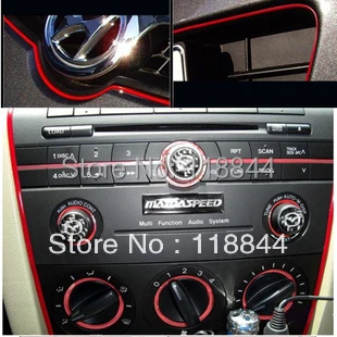 Суперпопулярная декоративная нить для автомобиля 5 метров 9 цветов бесплатная