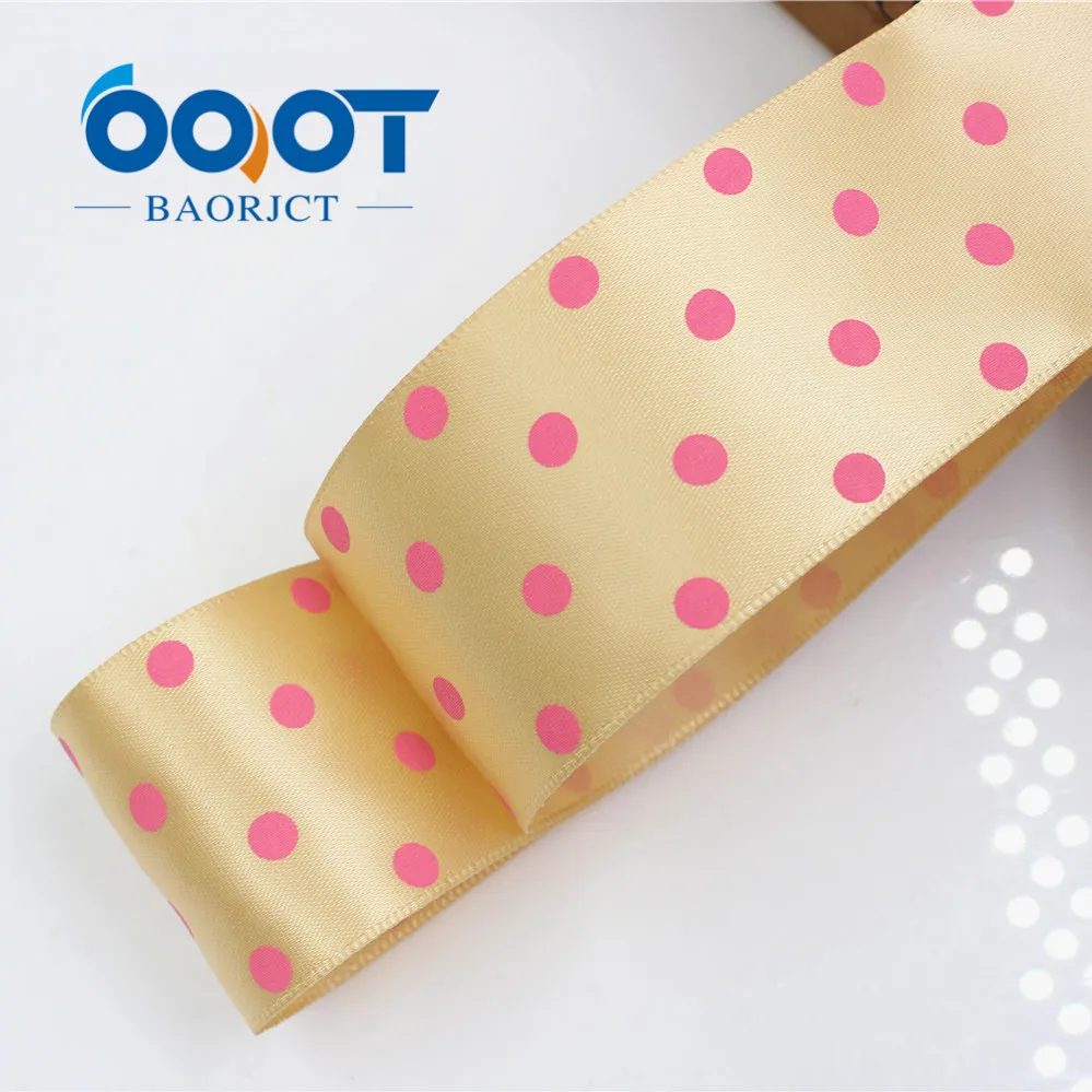 OOOT BAORICT в горошек корсажная лента 38 мм 10 ярдов ленты для шитья DIY головной убор