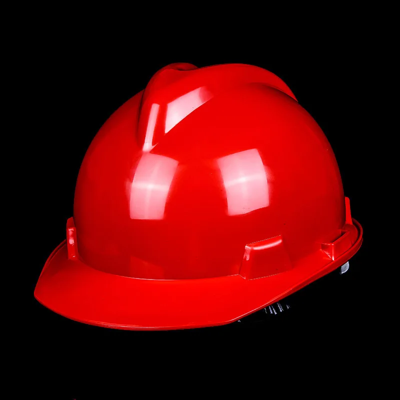 Red V-Safety шлем строительный толстый ABS пластик Инженерная крышка конструкция Анти-разбивание защита головы шлем безопасности - Цвет: Red