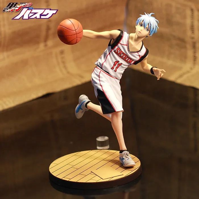 new Kuroko no Basket Tetsuya White jersey black 11 Basketball PVC Action figures Genuine imitate pop toys assembly | Игрушки и хобби